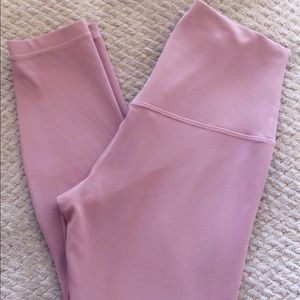 Lululemon align leggings in dusty pink